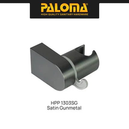PALOMA HHP 1303 Holder Shower Gantungan Handshower Hanger Bracket Breket Dudukan Hand Shower Adjustable Diatur Putar ABS Chrome Gunmetal Gun Metal Grey Gold Silver Hitam Abu Emas HHP 1303CP HHP 1303GM HHP 1303MB HHP 1303SG
