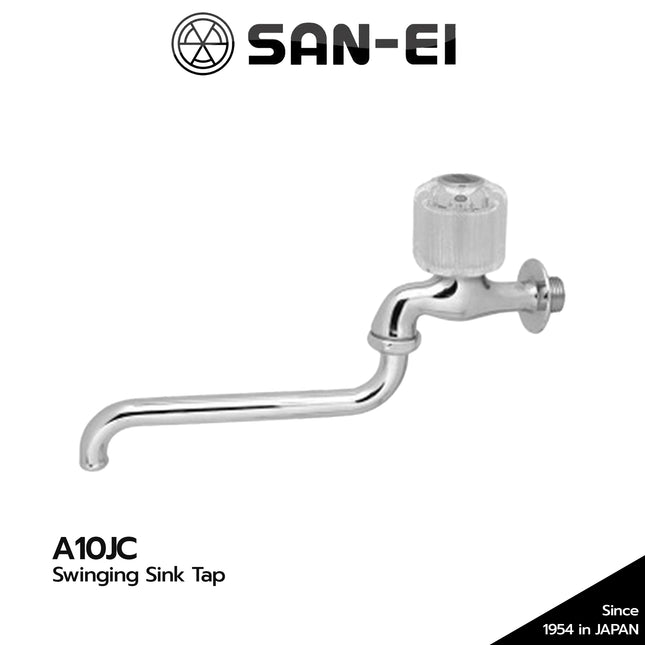 Kran Dapur SANEI A10JC Keran Angsa Swinging Sink Tap A 10 JC
