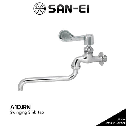 Kran Dapur SANEI A10JRN Keran Bebek Swinging Sink Tap A 10 JRN