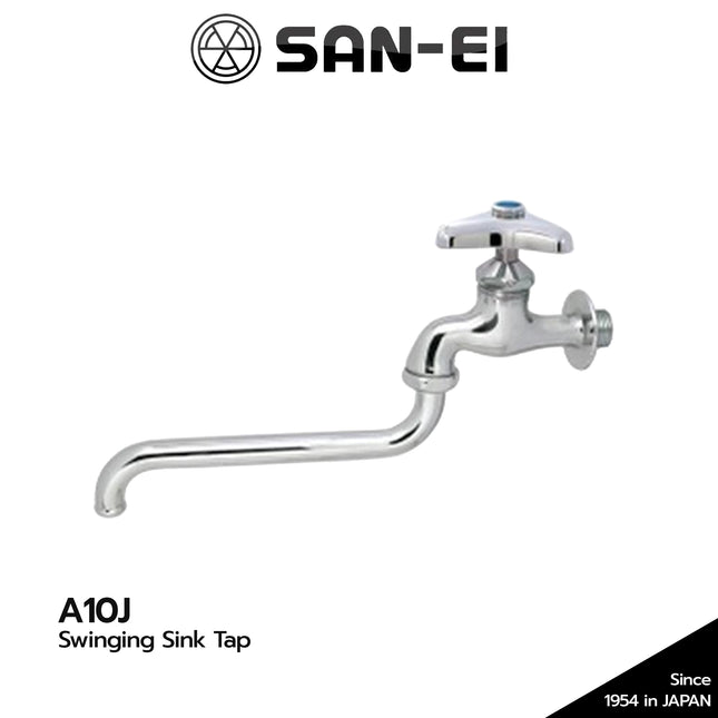 Kran Dapur SANEI A10J Keran Angsa Swinging Sink Tap A 10 J