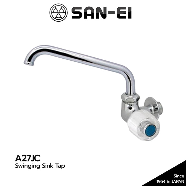 Kran Dapur SANEI A27JC Keran Angsa Swinging Sink Tap A 27 JC