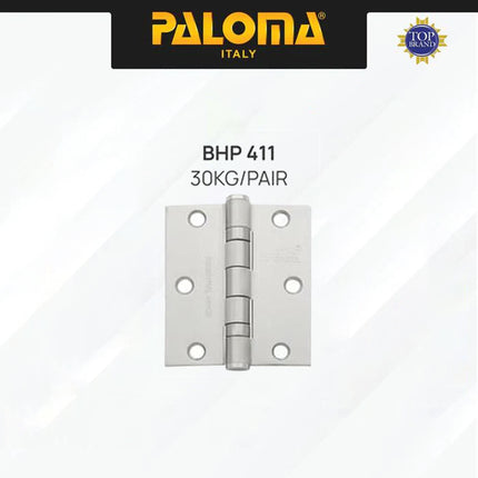 PALOMA Engsel Pintu Jendela Hinge Kupu Butt Plat Kayu Aluminium PVC Hinges Door Window Stainless Steel SUS Ball Bearing 2BB 4BB 3" 4" 5" 3 4 5 Inch BHP 411 412 413 414