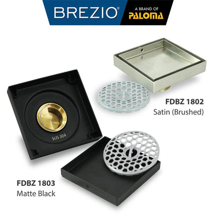 BREZIO Floor Drain Strainer Saringan Got Kamar Mandi Anti Bau FDBZ 18 Series