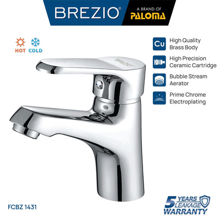 BREZIO FCBZ 1431 Keran Taman Keran Mesin Cuci Keran Selang Keran Taman Wall Dinding Tembok Kran Air Brass Kuningan Chrome Krom