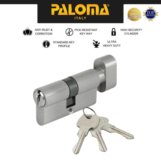 Knob Cylinder Paloma CLP 494 Kunci Pintu Superior KC-CK 60MM Standard Key