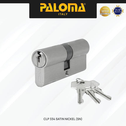 Cylinder Kunci PALOMA CLP 333 CLP 334 CLP 335 CLP 336 Double Cylinder Silinder Pintu DC-SK Brass Kuningan Gold Emas Antique Antik Black Hitam