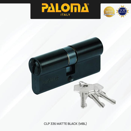 Cylinder Kunci PALOMA CLP 333 CLP 334 CLP 335 CLP 336 Double Cylinder Silinder Pintu DC-SK Brass Kuningan Gold Emas Antique Antik Black Hitam