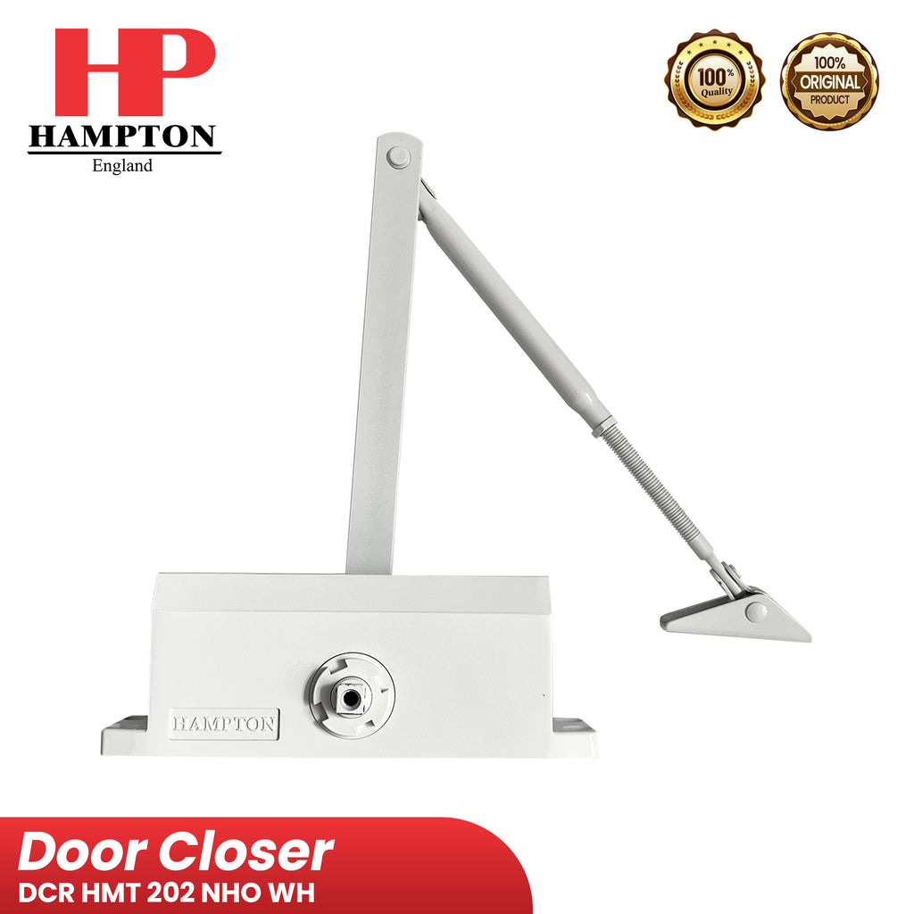 Door Closer Hampton HMT 202 NHO WH Penutup Pintu Otomatis Warna Putih
