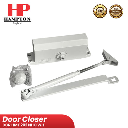 Door Closer Hampton HMT 202 NHO WH Penutup Pintu Otomatis Warna Putih