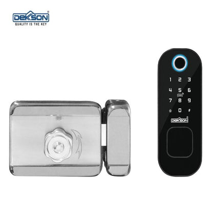 DEKKSON Electronic Lock Kunci Digital ELC 9318 MF PASS BT R07 Fingerprint Bluetooth Doorbell