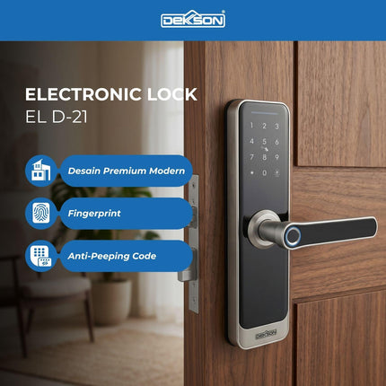 Smart Digital Lock DEKKSON EL D21 Electronic Lock Kunci Digital