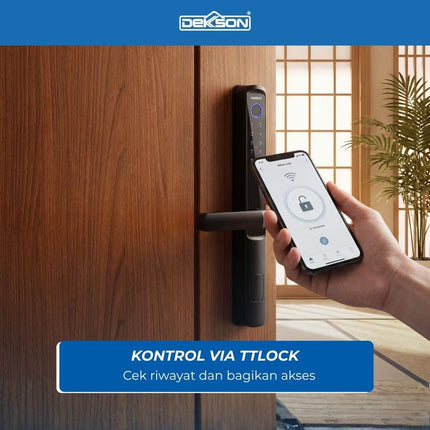 DEKKSON Smart Door Digital Lock Kunci Digital EL D22 Pintu Aluminium