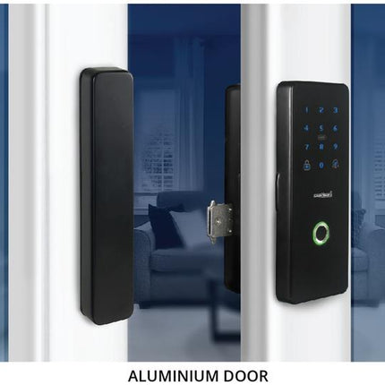 DEKKSON Smart Glass Door Kunci Pintu Kaca Digital G01 Black