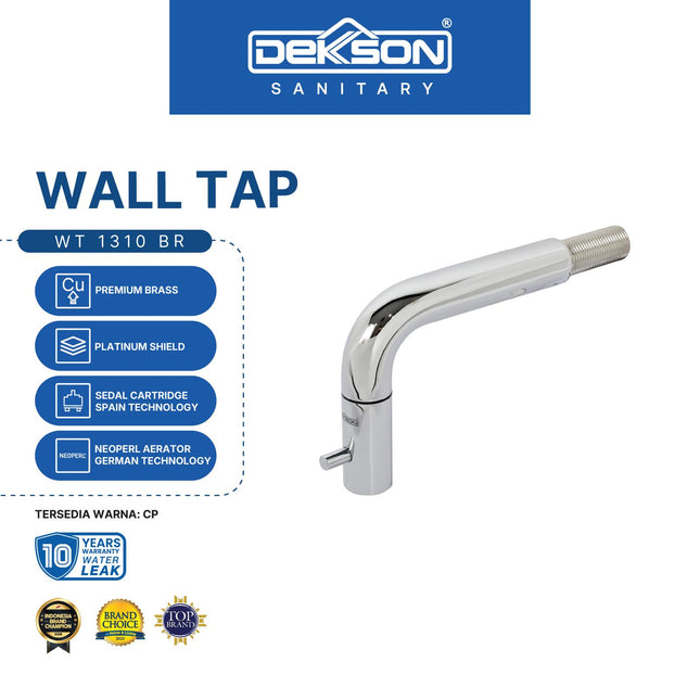 Keran Dinding Dekson Dekkson WT 1310 BR Wall Tap