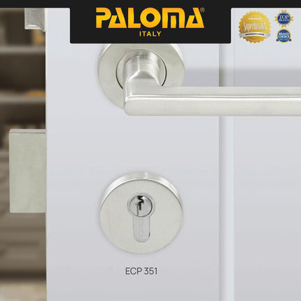 Ring Kunci PALOMA ECP 351 ECP 353 Penutup Silinder Kunci Pintu Door Escutcheon Bulat Round Stainless Steel SUS 304 SUS304 Chrome Krom Silver Grey Abu Black Hitam