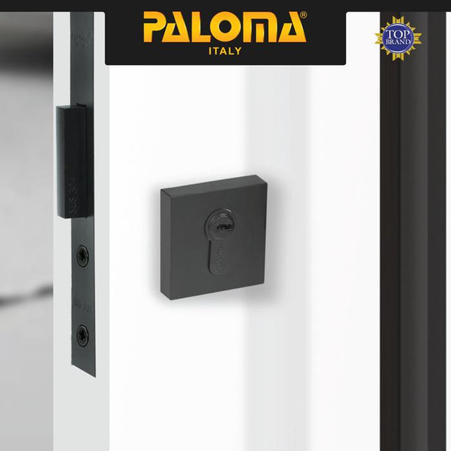 Escutcheon PALOMA ECP 363 Ring Kunci Kotak Square Stainless Steel SUS 304 SUS304 Black Hitam