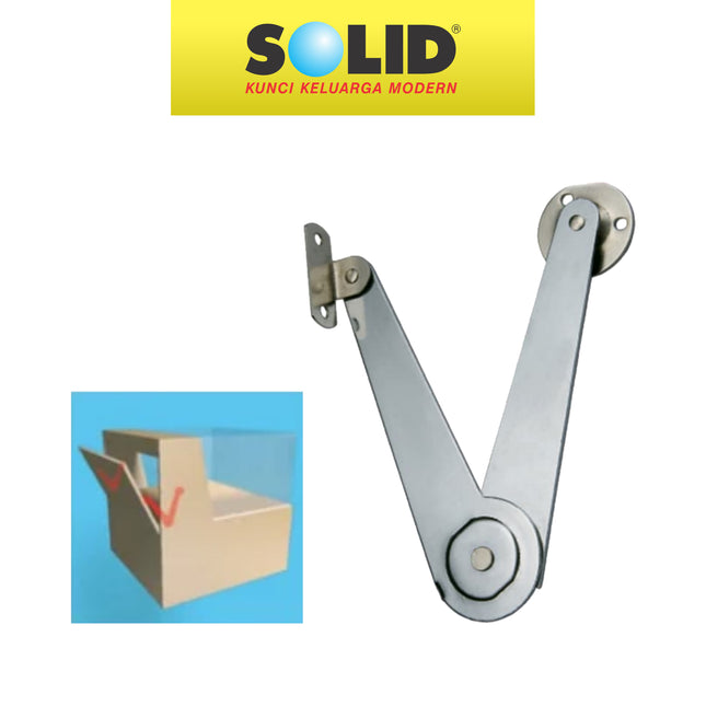 Engsel Salon SOLID ES SLD 633 - 9" INCH Engsel Jendela Chrome