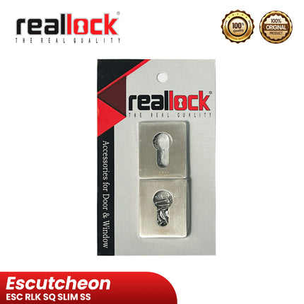 Ring Kunci Escutheon Reallock Square Slim SS
