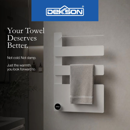 Electric Towel Heater DEKKSON ETH 2000-C Smart Towel Dryer Rak Pengering Handuk Elektrik