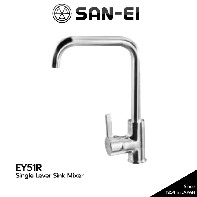 Kran Dapur SANEI EY51R Single Lever Sink Mixer Keran Sink