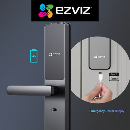 EZVIZ DL05 Smart Door Lock Fingerprint WiFi App Doorbell