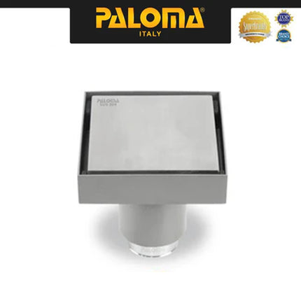 PALOMA FDP 2201 Floor Drain Saringan Got Kamar Mandi Floor Strainer Lubang Pembuangan Air Kamar Mandi Anti Bau Stainless Steel SUS 304 Satin DuraShield Matte Black Silver Grey Abu Hitam FDP 2201SD FDP 2201MB