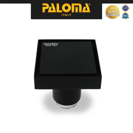 PALOMA FDP 2201 Floor Drain Saringan Got Kamar Mandi Floor Strainer Lubang Pembuangan Air Kamar Mandi Anti Bau Stainless Steel SUS 304 Satin DuraShield Matte Black Silver Grey Abu Hitam FDP 2201SD FDP 2201MB