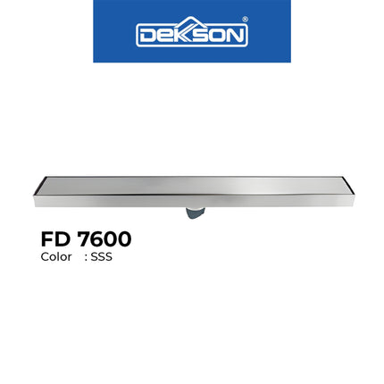 Floor Drain Dekkson FD 7300 7600 Saringan Kamar Mandi 300mm 600mm Shower Toilet Bathroom Linear Panjang Saringan Got Stainless Air Selokan WC