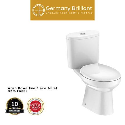 Closet Kloset Duduk Jarak As 50cm Germany Brilliant GBC-TW005