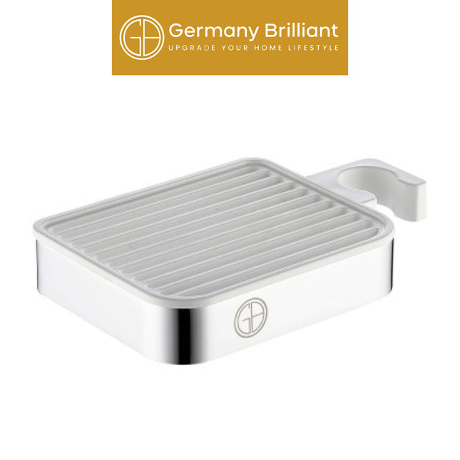 Rak Tempat Sabun Germany Brilliant GBN7SW Soap Dish Holder White