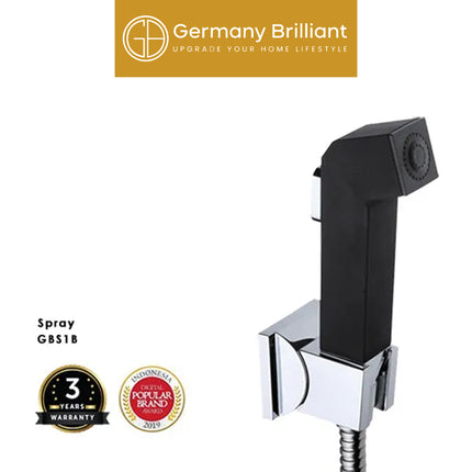 Jet Shower GERMANY BRILLIANT GBS1B BLACK Jet Washer Toilet Shower