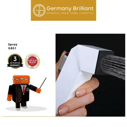 Jet Shower GERMANY BRILLIANT GBS1B BLACK Jet Washer Toilet Shower