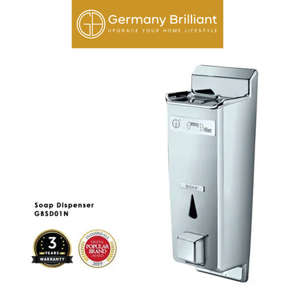 Soap Dispenser Germany Brilliant GBSD01N Tempat Sabun Cair