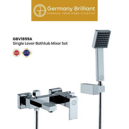 Single Lever Bathub Mixer Set GBV1899A Kran Bath tube Hand Shower Kamar Mandi minimalis