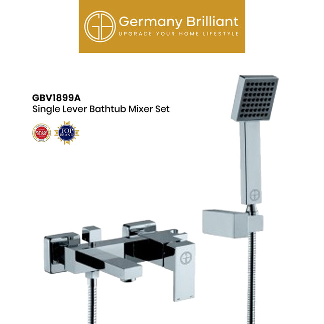 Single Lever Bathub Mixer Set GBV1899A Kran Bath tube Hand Shower Kamar Mandi minimalis