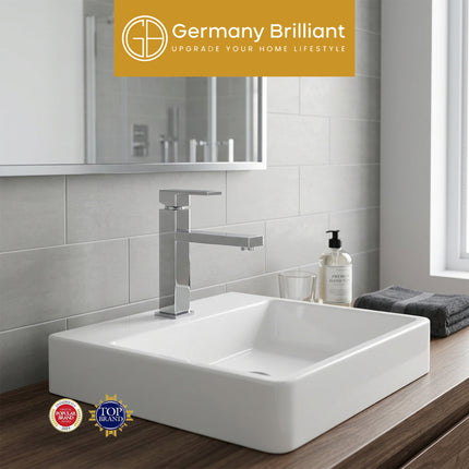 Basin Tap GERMANY BRILLIANT GBV3514B Single Lever Kran Wastafel Keran Washtafel