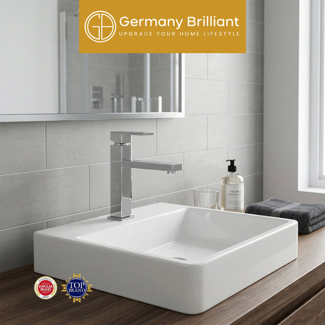 Basin Tap GERMANY BRILLIANT GBV3514B Single Lever Kran Wastafel Keran Washtafel