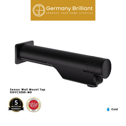 Keran Wastafel Germany Brilliant GBVCS08B Kran Washtafel Sensor Otomatis Air Dingin ( Battery )