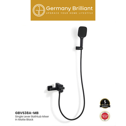 Hand Shower Germany Brilliant GBVS38A Series Keran Mixer Kran Air Panas Dingin Kamar Mandi
