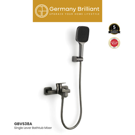 Hand Shower Germany Brilliant GBVS38A Series Keran Mixer Kran Air Panas Dingin Kamar Mandi