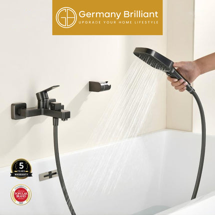 Hand Shower Germany Brilliant GBVS38A Series Keran Mixer Kran Air Panas Dingin Kamar Mandi