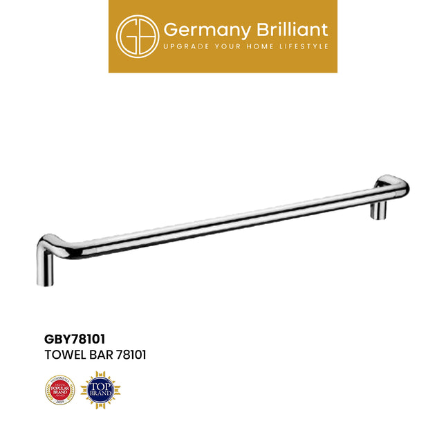 Towel Bar Germany Brilliant GBY78101 Aksesoris Rak Handuk Baju Kamar Mandi Minimalis