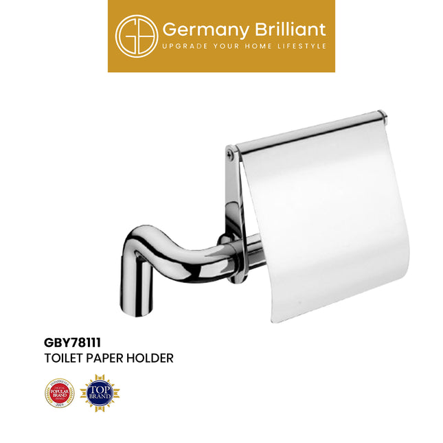 Toilet Paper Holder Germany Brilliant GBY78111 Aksesoris Tempat Tisu Kamar Mandi Minimalis