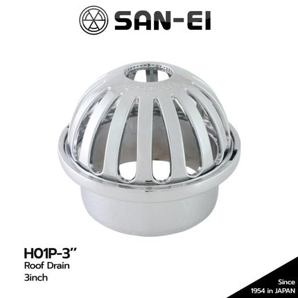 Roof Drain SANEI H01P 3 inch Saringan Talang Air Atap