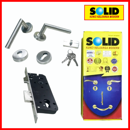 Handle Set Komplit SOLID 61.41 US32D + LC SLD 111 WL-40