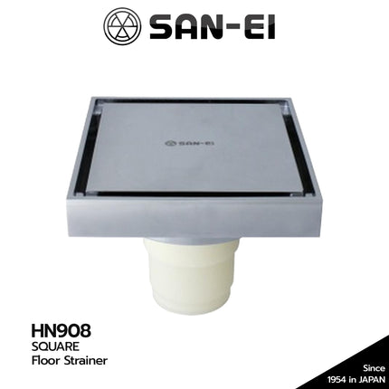 Floor Drain Square SANEI HN908 Smart Floor Strainer Saringan Air Got