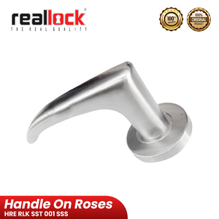 Handle Pintu REALLOCK HRE RLK SST 02-001 Lever Handle Pintu kayu