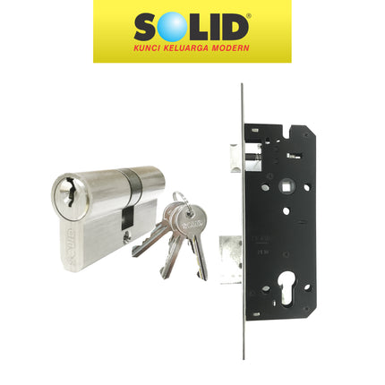 Handle Set Komplit SOLID 61.41 US32D + LC SLD 111 WL-40