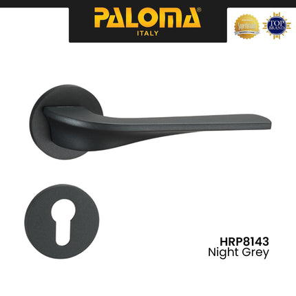 Handle Roses PALOMA HRP 8143 Grey Gagang Pintu Door Pintu Lever Engkol Pisah Misah Kunci Pintu Superalum Lite