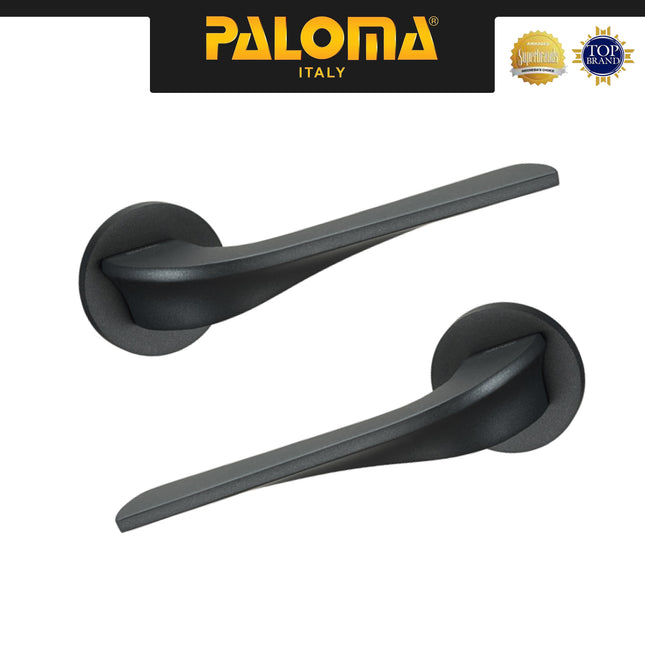 Handle Roses PALOMA HRP 8143 Grey Gagang Pintu Door Pintu Lever Engkol Pisah Misah Kunci Pintu Superalum Lite